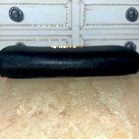 Michael Kors Jet Set Travel Carryall Saffiano Leather Wallet, Black - Picture 4 of 11